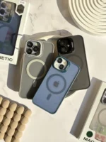 قاب Matte CasePro Lens with MagSafe استند شو با لنز رینگی (کدC1608) - Image 19