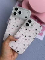 قاب Kawaii Pink Star آیفون (کدC2216) - Image 3