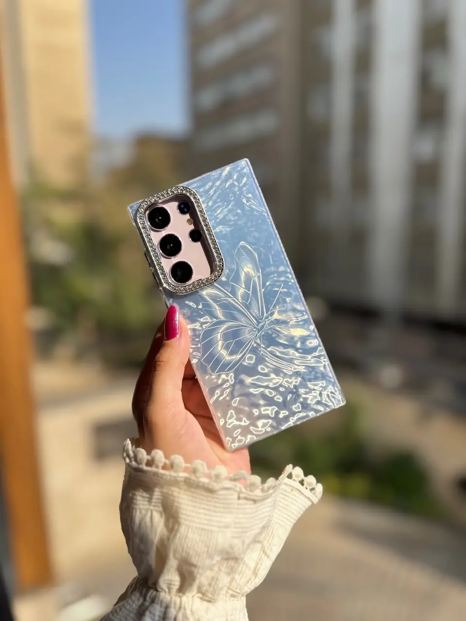 fdf986 قاب پروانه بی نهایت آیفونی (کدC2052) - Image 1