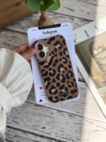 قاب پلنگی قهوه ای Bonne Case آیفون (کدC2054) - Image 5