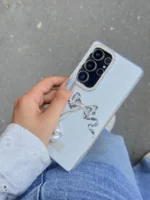 قاب پاپیون دور لنز نگین/شاین Lovely Power سامسونگ و شیائومی (کدC2262) - Image 4