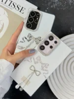 قاب پاپیون دور لنز نگین/شاین Lovely Power سامسونگ و شیائومی (کدC2262) - Image 7